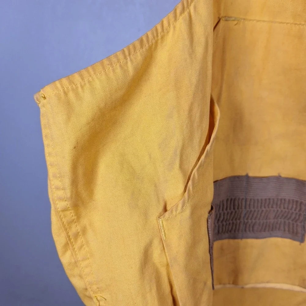 Duxbak Vtg Upland Poplin Canvas Hunting Vest Cargo Utility Shooting Rainproof